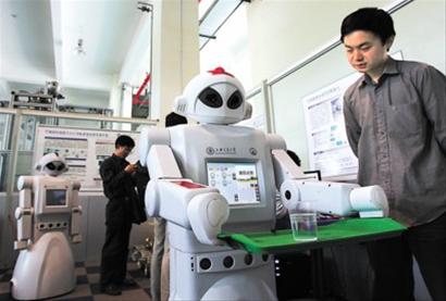 上海交大机器人智能餐厅_RobotRising