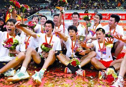 上海男排成就联赛十冠王