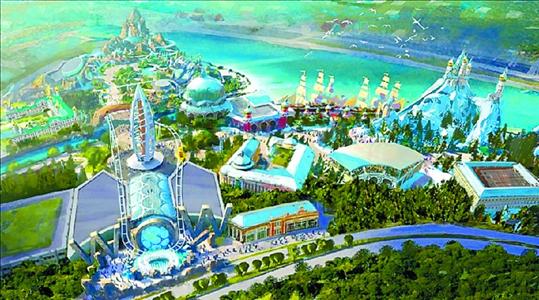 区最大旅游休闲项目 上海海昌极地海洋公园 开