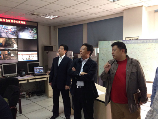 市应急办赴浦东新区三林镇调研基层应急管理工