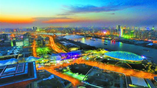 上海城市新名片后世博园区