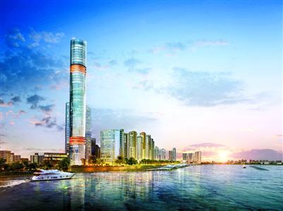 “上海长滩”将现长江第一观光塔