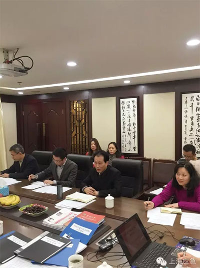 市应急办、市经信委等部门赴上海消防工程设备