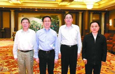 为长三角一体化发展做更大贡献 韩正杨雄与安