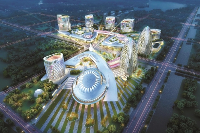 超大规模的电竞产业园两年后建成亮相南虹桥