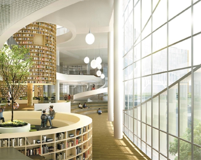 4到16岁少年儿童乐学乐享乐创的智慧型图书馆