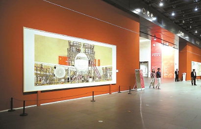 中华艺术宫设置十二艺节观众通道