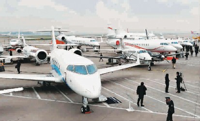 上海国际商务航空展开幕 申城公务机起降量占全国1/3强