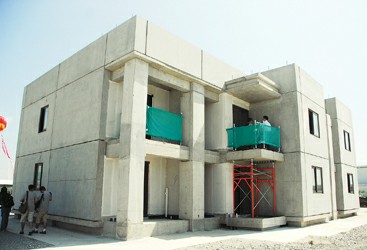 上海首个预制装配式试验楼竣工浦江鲁汇基地年