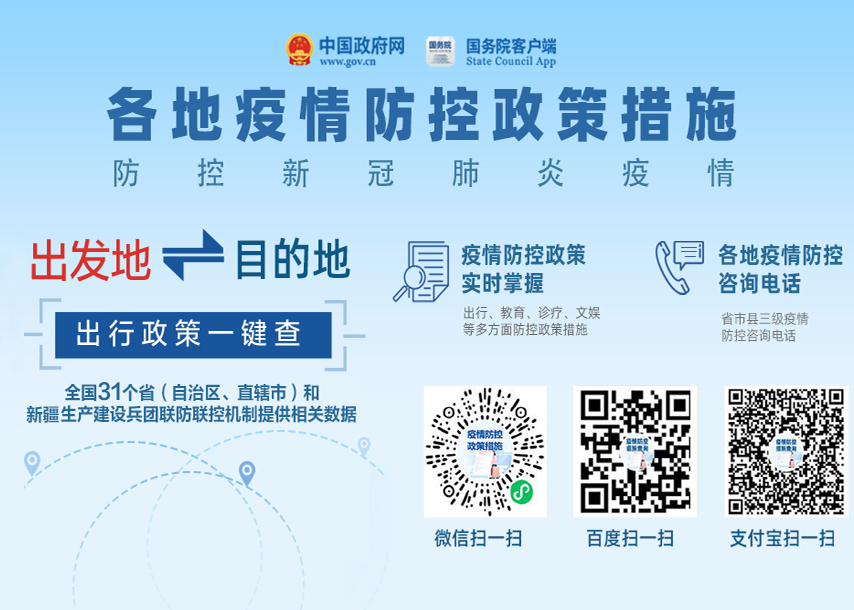 各地疫情防控政策措施