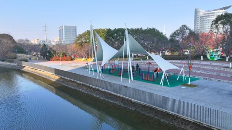 青浦河长:城中美湖,静谧安然 青浦河长:城中美湖,静谧安然