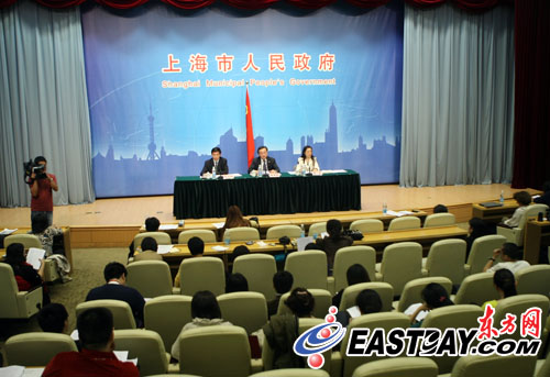 市政府新闻发布会介绍上海防控甲型H1N1流感疫情情况