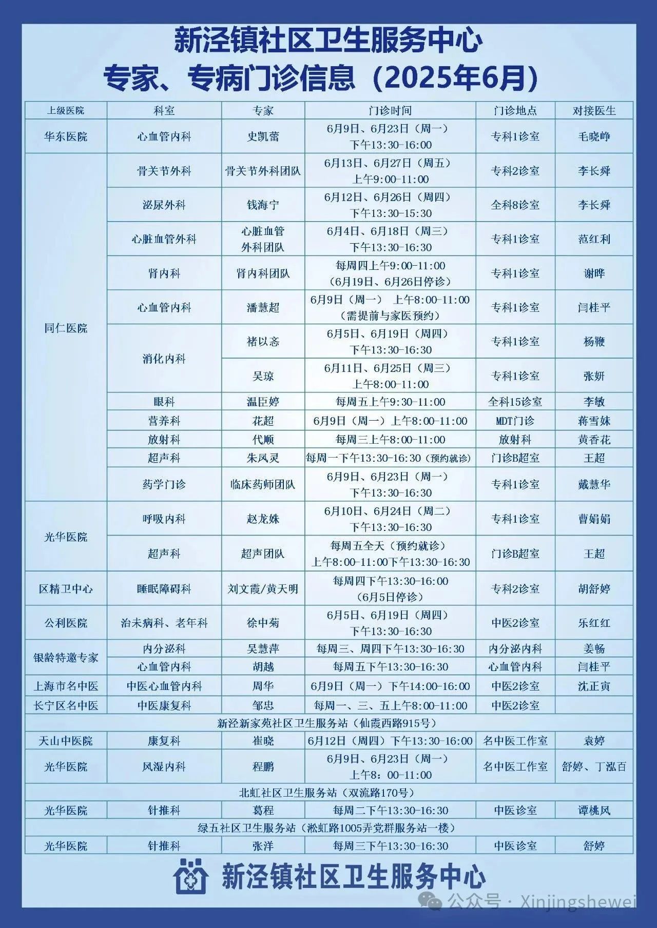 长宁区社区卫生服务中心6月专家门诊表来了10.jpg