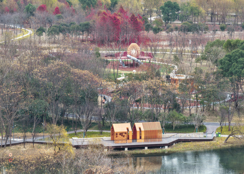 上海环上公园春节前实现全部开放 50座公园如明珠 生态项链成形 给市民送上马年新春头一份“大礼包”