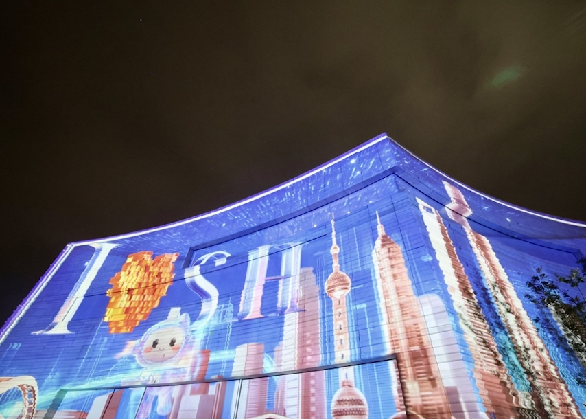 光影为笔 点亮上海 第二届国际光影节明开幕 光影砖等将亮相