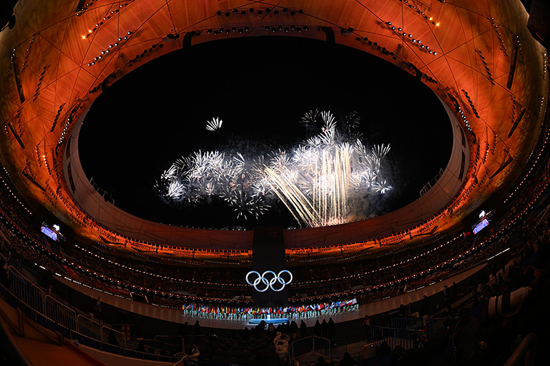 2022年2月4日晚,第二十四届冬季奥林匹克运动会开幕式在北京国家体育场举行。.jpg 2022年2月4日晚,第二十四届冬季奥林匹克运动会开幕式在北京国家体育场举行。.jpg