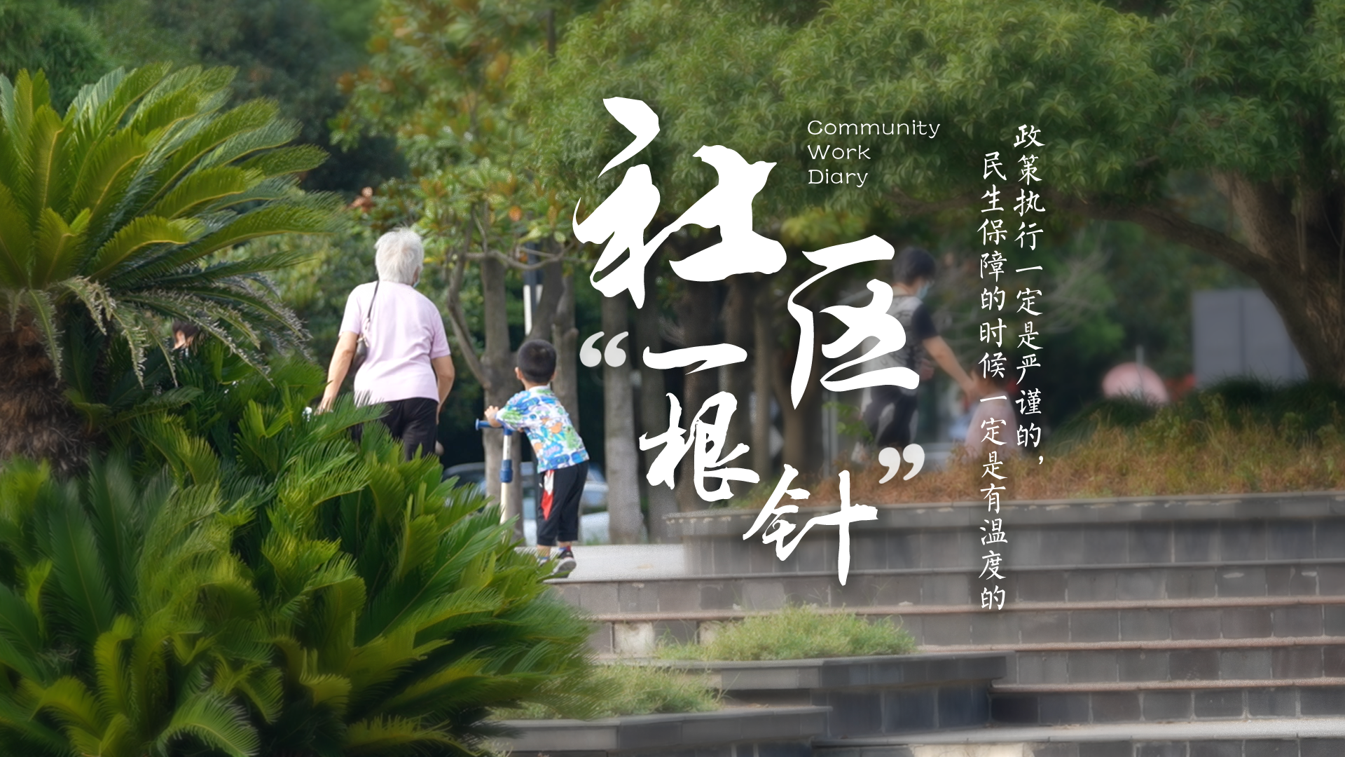 百姓话思想系列视频第二季第六集：《社区“一根针”》