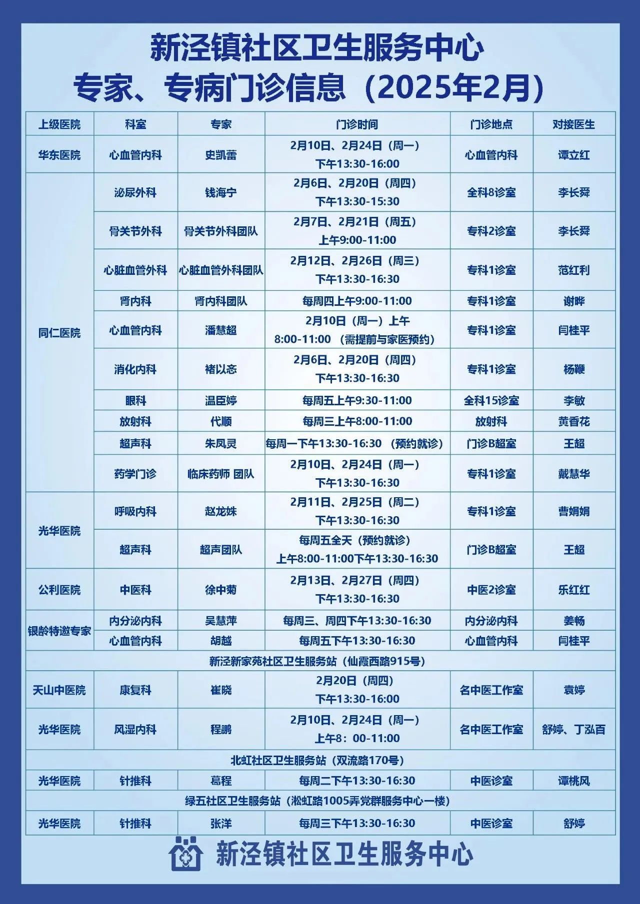 长宁各社区卫生服务中心2月专家门诊表来了→10.jpg