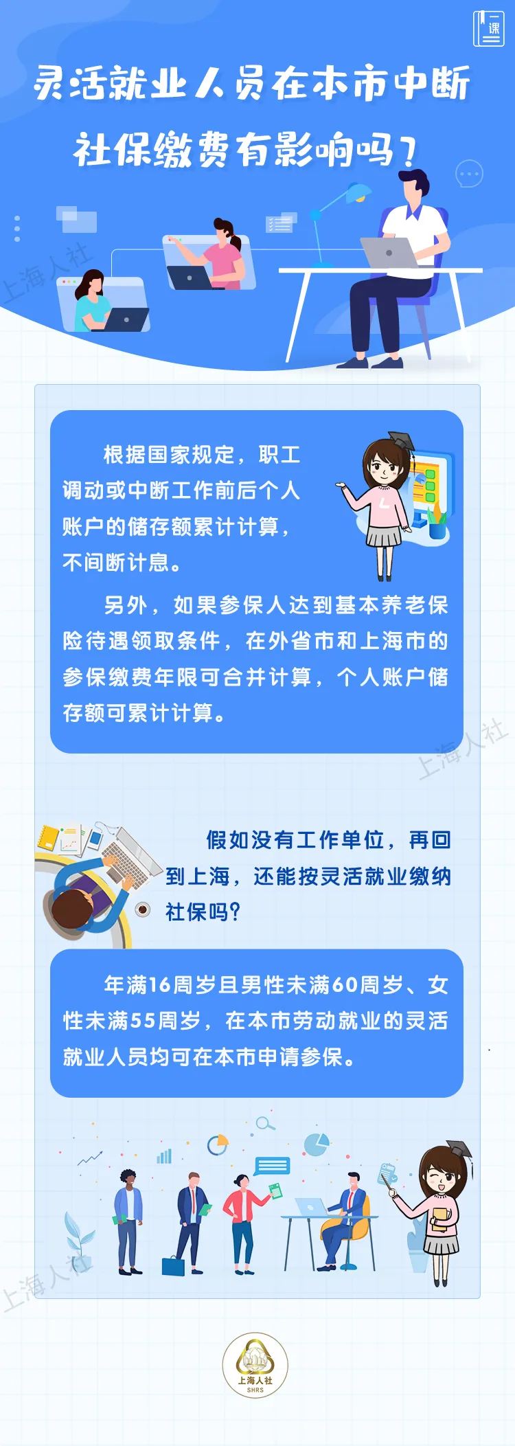 灵活就业人员在本市中断 社保缴费有影响吗?.jpeg 灵活就业人员在本市中断 社保缴费有影响吗?.jpeg