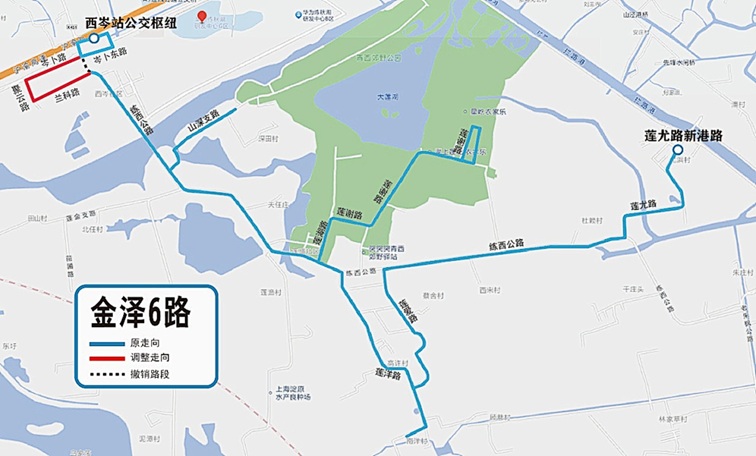 青浦建设交通:关于青浦30路、金泽5路等线路调整的通告 青浦建设交通:关于青浦30路、金泽5路等线路调整的通告