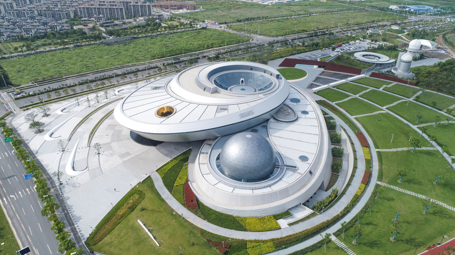 上海天文馆建筑外观。 资料图片.jpeg