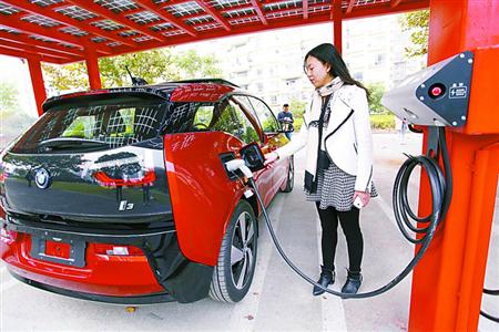 智能光伏充电站落户松江