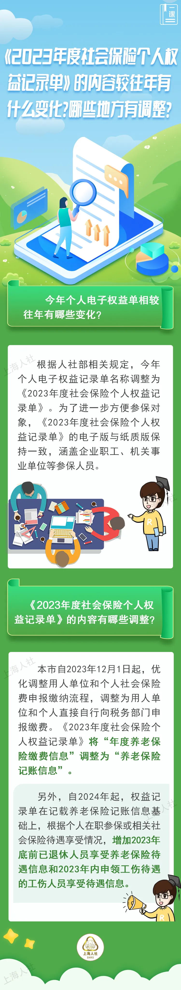 《2023年度社会保险个人权益记录单》的内容较往年有什么变化,哪些地方有调整?.jpeg 《2023年度社会保险个人权益记录单》的内容较往年有什么变化,哪些地方有调整?.jpeg