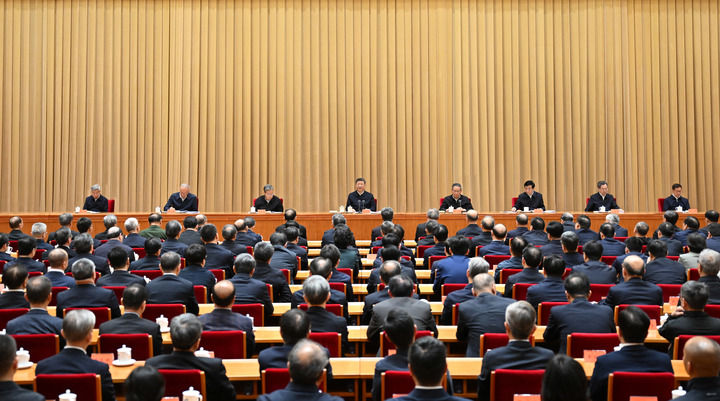 4月8日至9日,中央周边工作会议在北京举行。中共中央总书记、国家主席、中央军委主席习近平出席会议并发表重要讲话。李强、赵乐际、王沪宁、蔡奇、丁薛祥、李希、韩正出席会议。.jpg 4月8日至9日,中央周边工作会议在北京举行。中共中央总书记、国家主席、中央军委主席习近平出席会议并发表重要讲话。李强、赵乐际、王沪宁、蔡奇、丁薛祥、李希、韩正出席会议。.jpg