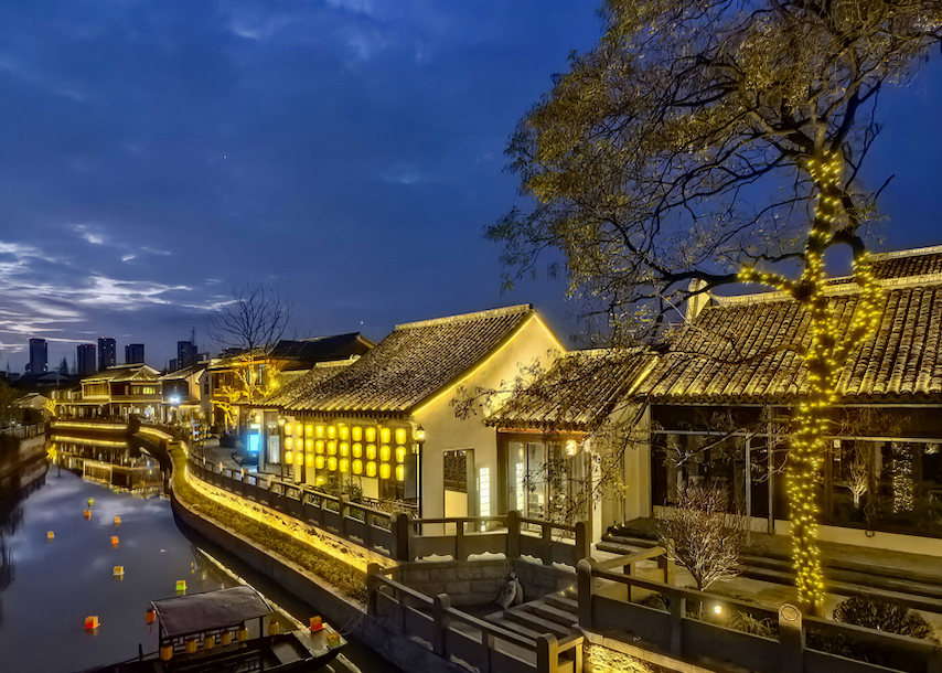 嘉定西大街国风迎新年