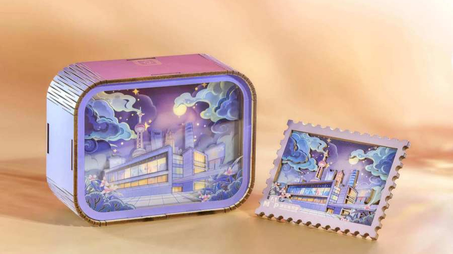 浦东美术馆艺术建筑氛围灯和立体冰箱贴。.jpg 浦东美术馆艺术建筑氛围灯和立体冰箱贴。.jpg