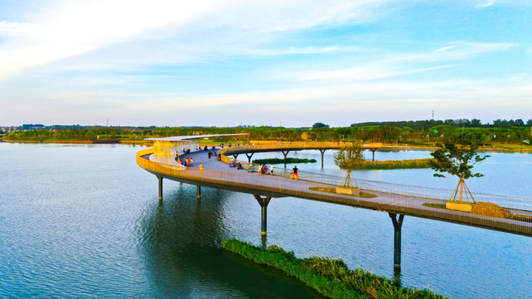 在青浦,江南秋日胜春朝 在青浦,江南秋日胜春朝