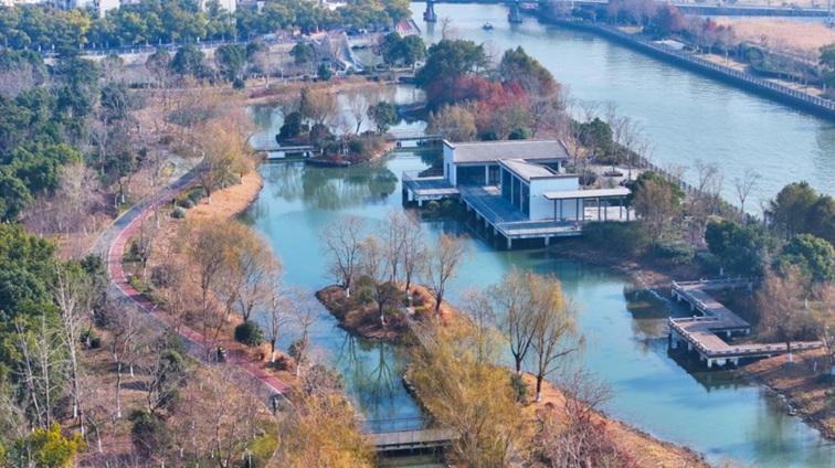 青浦河长:城中美湖,静谧安然 青浦河长:城中美湖,静谧安然
