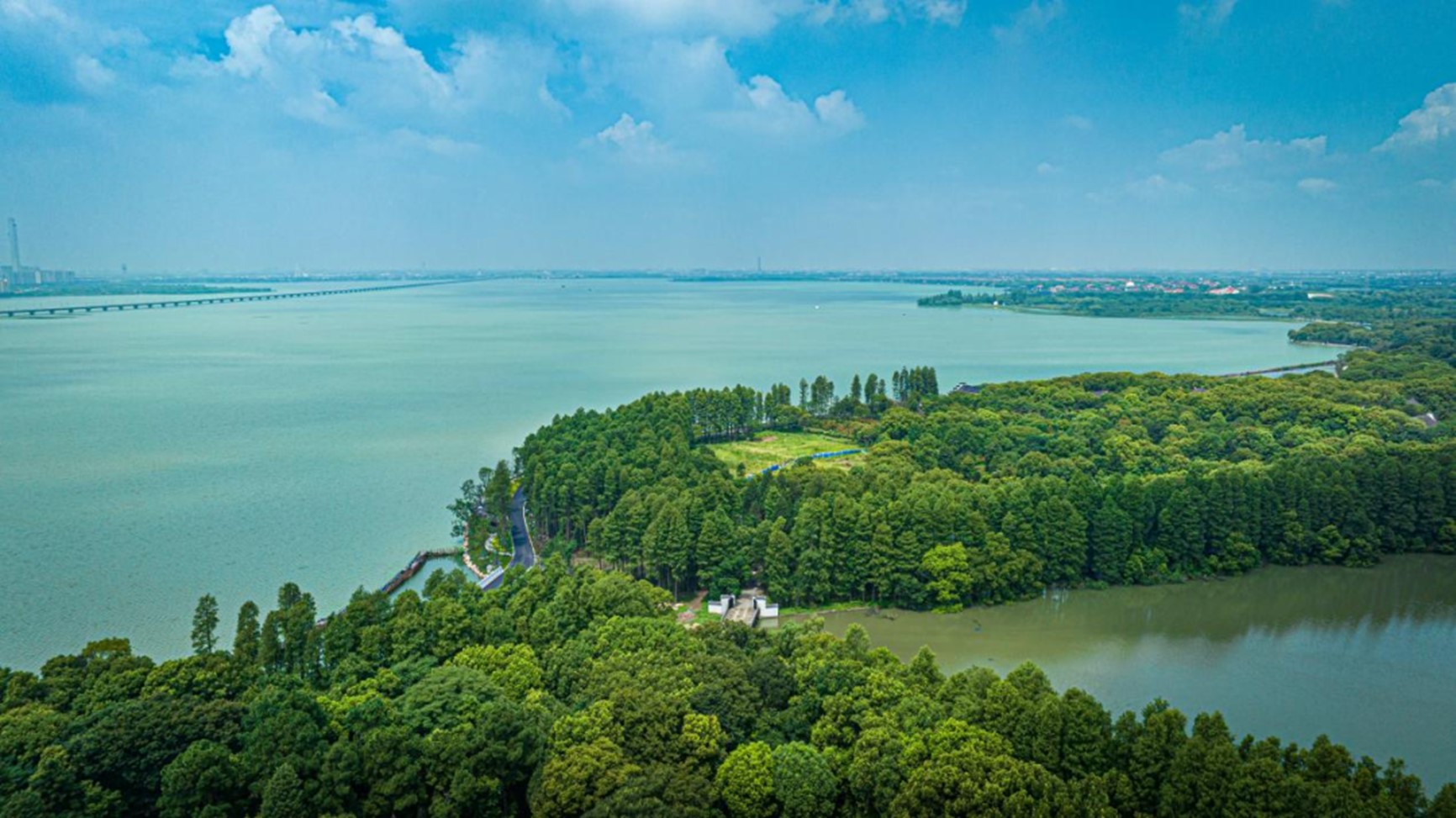 在青浦,江南秋日胜春朝 在青浦,江南秋日胜春朝