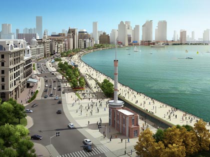 市政府新闻发布会介绍外滩滨水区城市设计方案主要内容