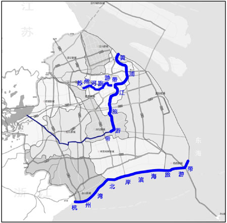 上海苏州河路线图图片