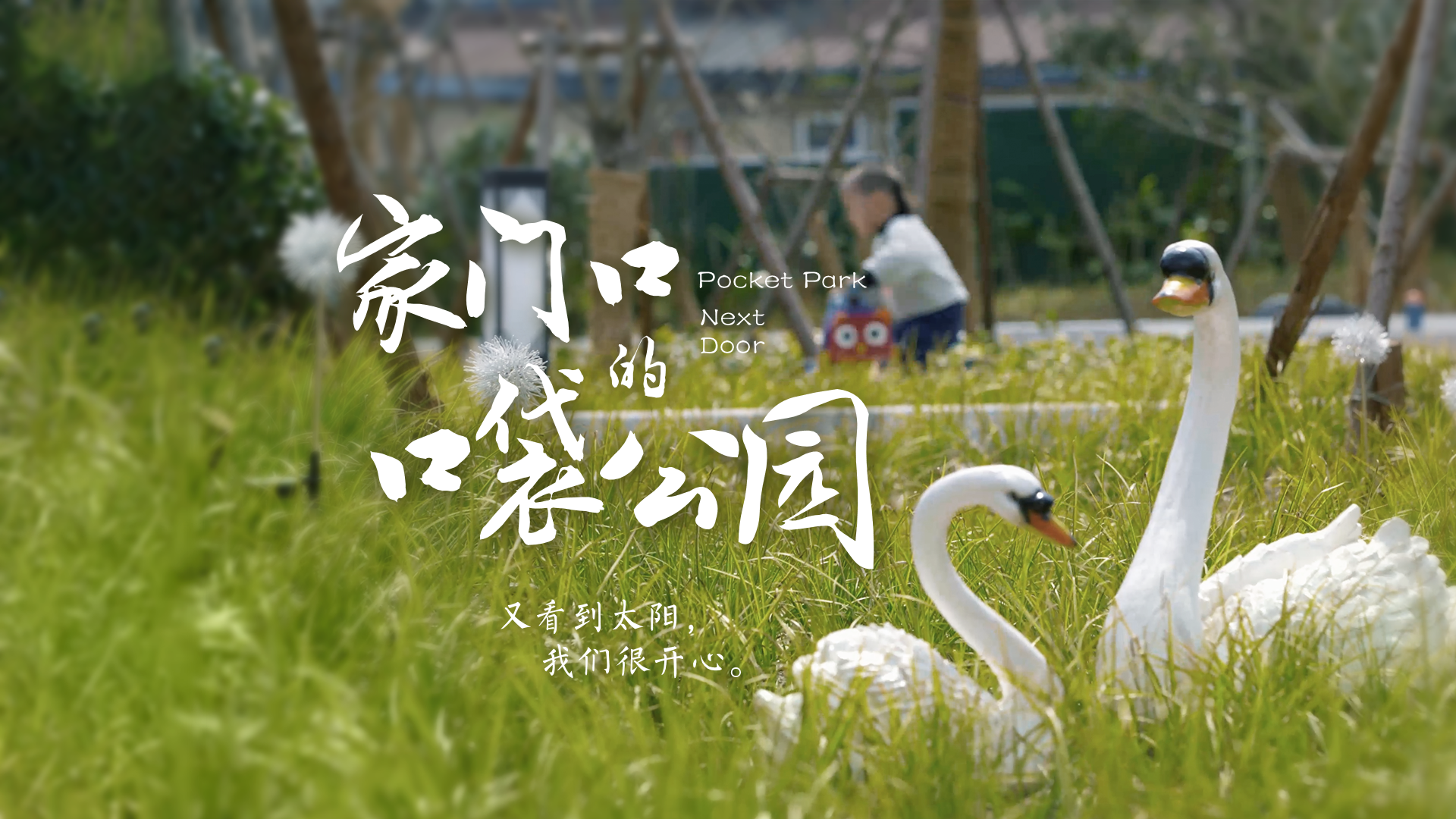 百姓话思想系列视频第一季第六集：《家门口的口袋公园》